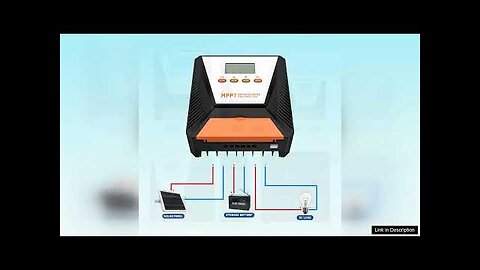 60A MPPT Solar Charge Controller 12V/ 24V Solar Panel Charge Controller Intelligent Review