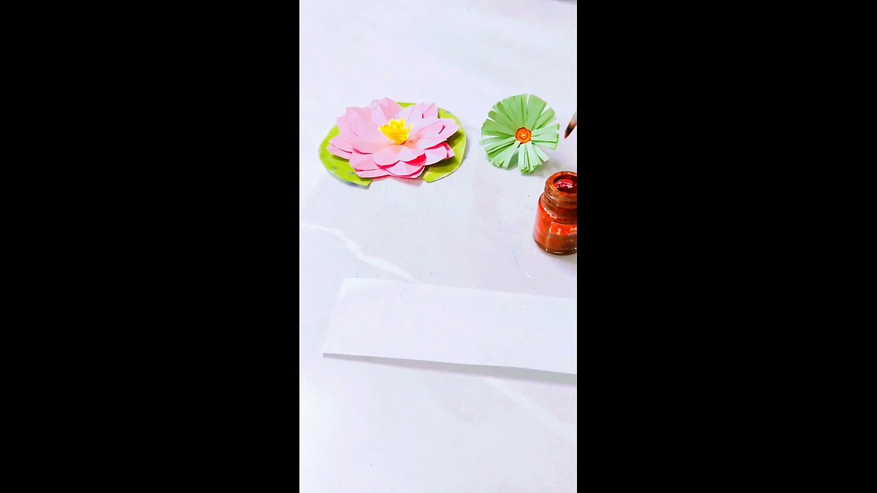 Easy Rose Bookmark 🎀 Painting hacks 2025 #art #rumble #shorts #2025