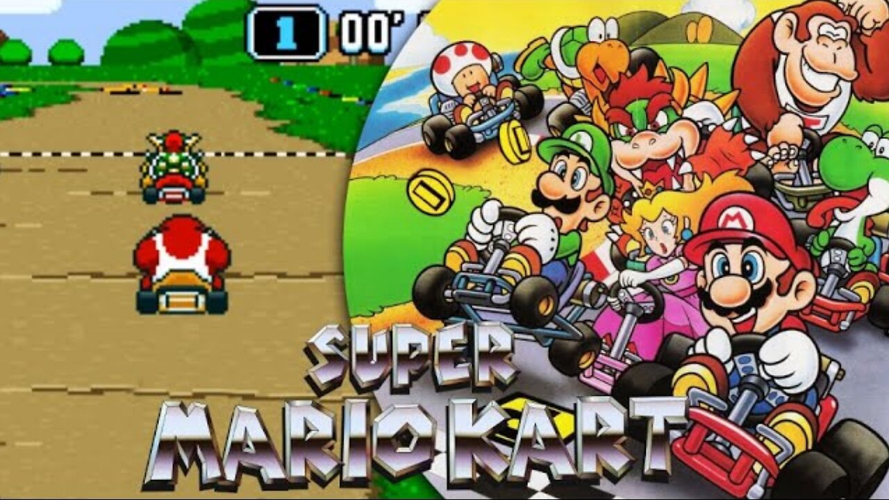 Super Mario Kart Ep.[02] - Flower Cup Race.