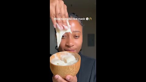 #How to make#rice mask