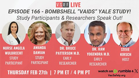 VSRF Live #166: The Yale Study – A Firsthand Account