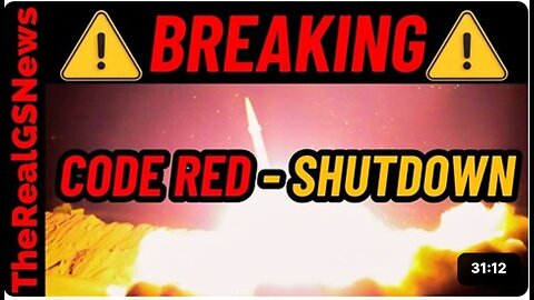 Redacted News⚠️ EMERGENCY ALERT!! CODE RED SHUTDOWN - BALLISTIC MISSILE FIRED - GRID WARNING