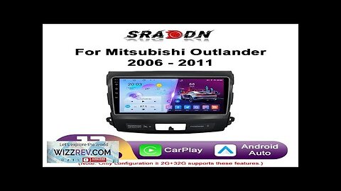 For Mitsubishi Outlander 2006-2011 Peugeot 4007 Citroen C-Crosser Car Radio Android Review