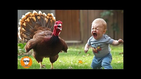 BABY AND ANIMAL - Crying Babies With Animals Moments #2 - Funny Baby Videos -- Just Funniest