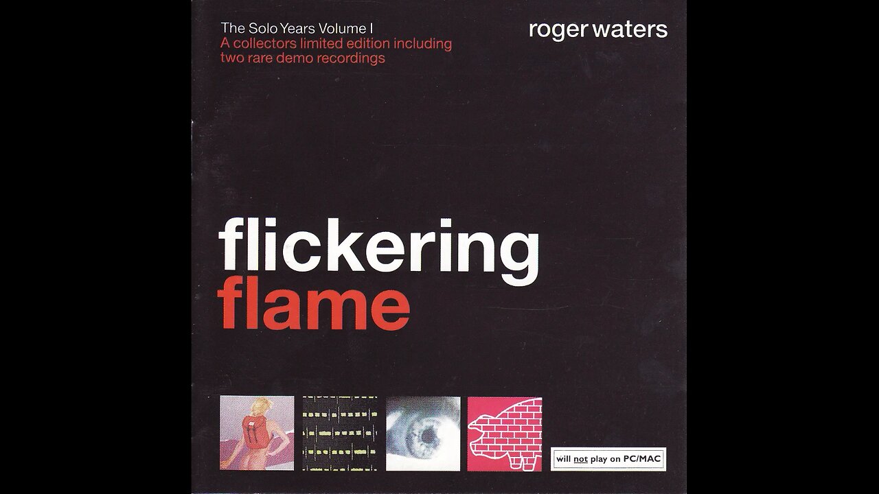 Roger Waters - Flickering Flame (Europe) 2002 CD