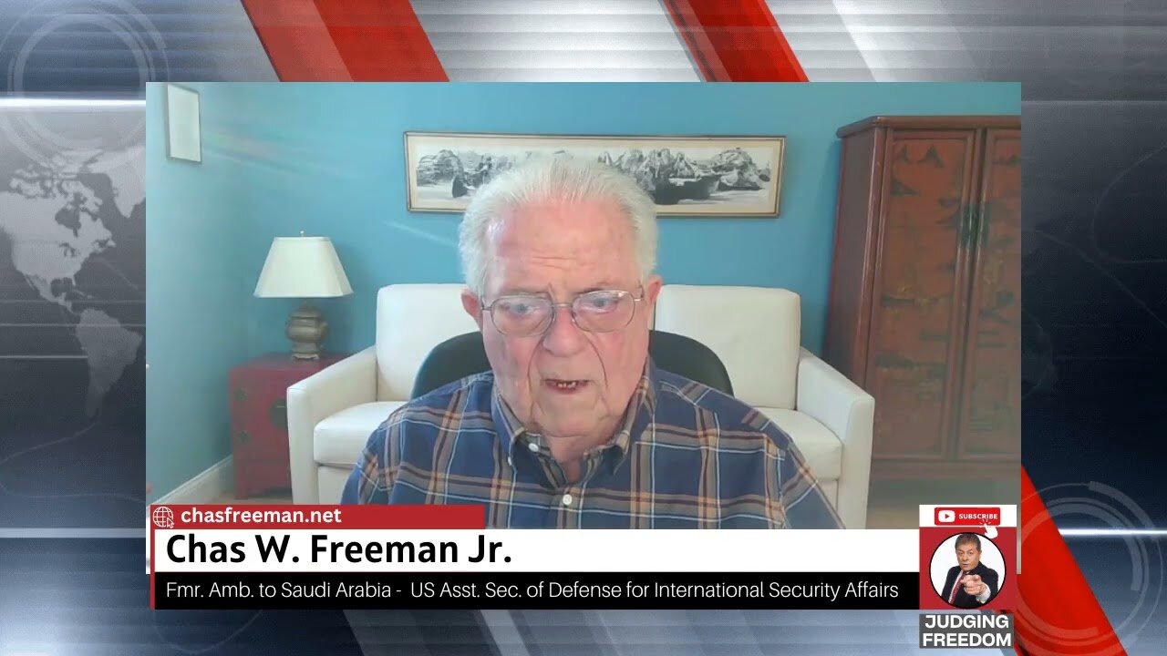 AMB. Chas Freeman : Netanyahu will find excuse to resume fighting