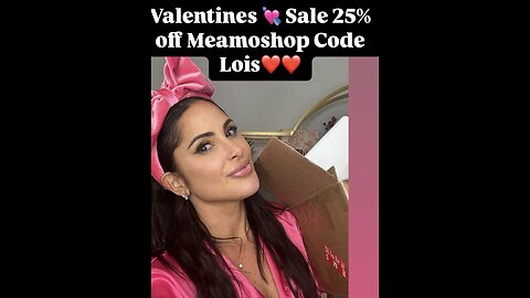 Unboxing 📦💗💝Meamoshop Code Lois save 25% off Valentine 💘 Sale 2 days left to shop💝