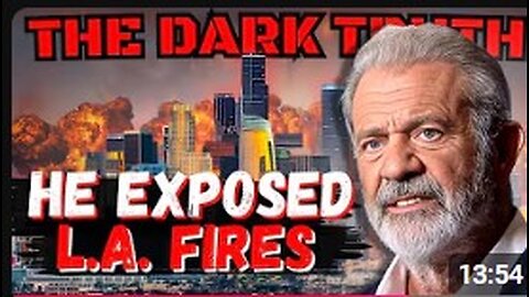 Mel Gibson Speaks TRUTH : What REALLY HAPPENED!! - L.A Fires