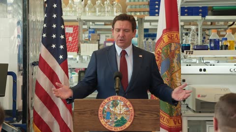 Gov. DeSantis and First Lady Casey DeSantis Highlights Cancer Research & Innovation Funding at FIU