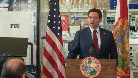 Gov. DeSantis and First Lady Casey DeSantis Highlights Cancer Research & Innovation Funding at FIU