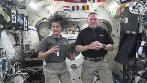 Space Station Crew Talks with AccuWeather 🌍🚀