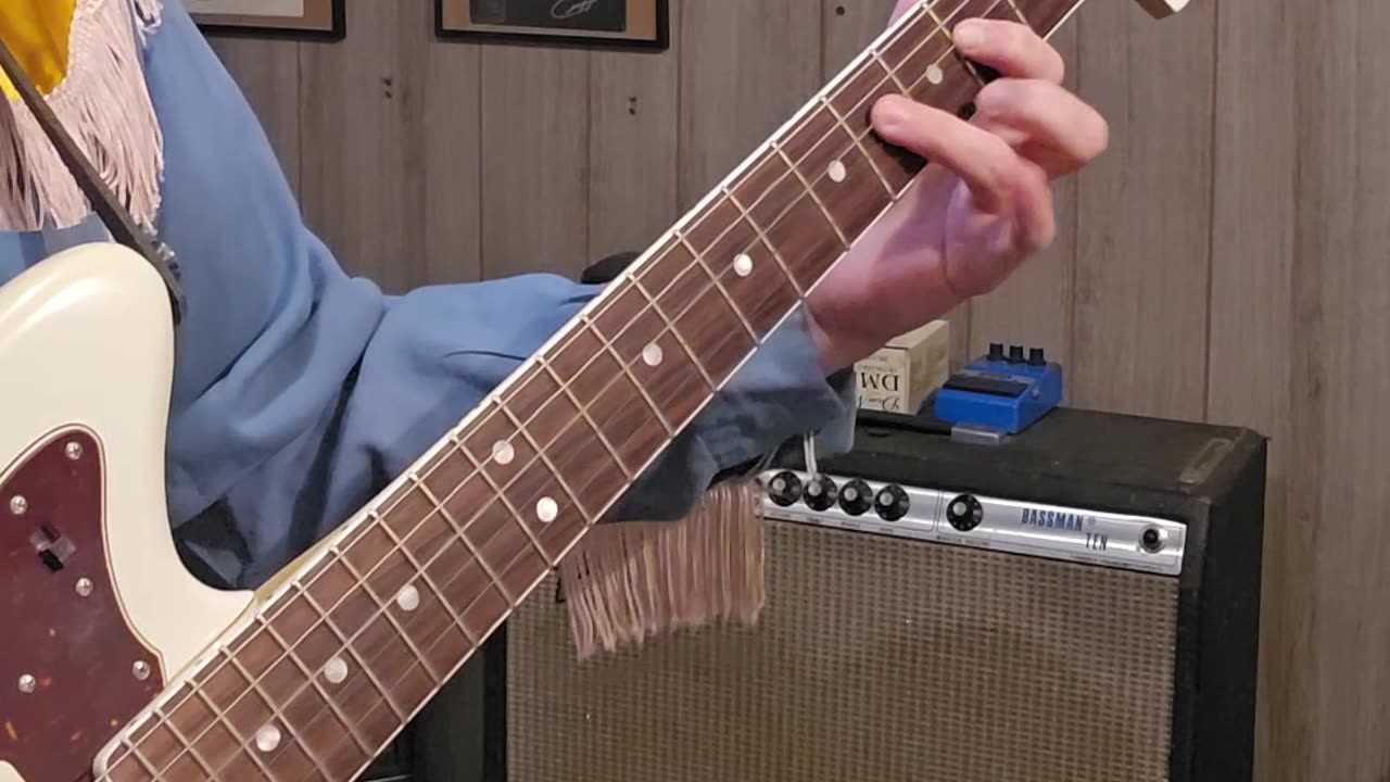 George Jones White Lightning guitar cover.