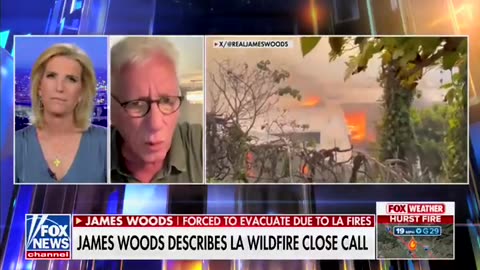 James Woods sui tragici incendi che stanno avvenendo in California