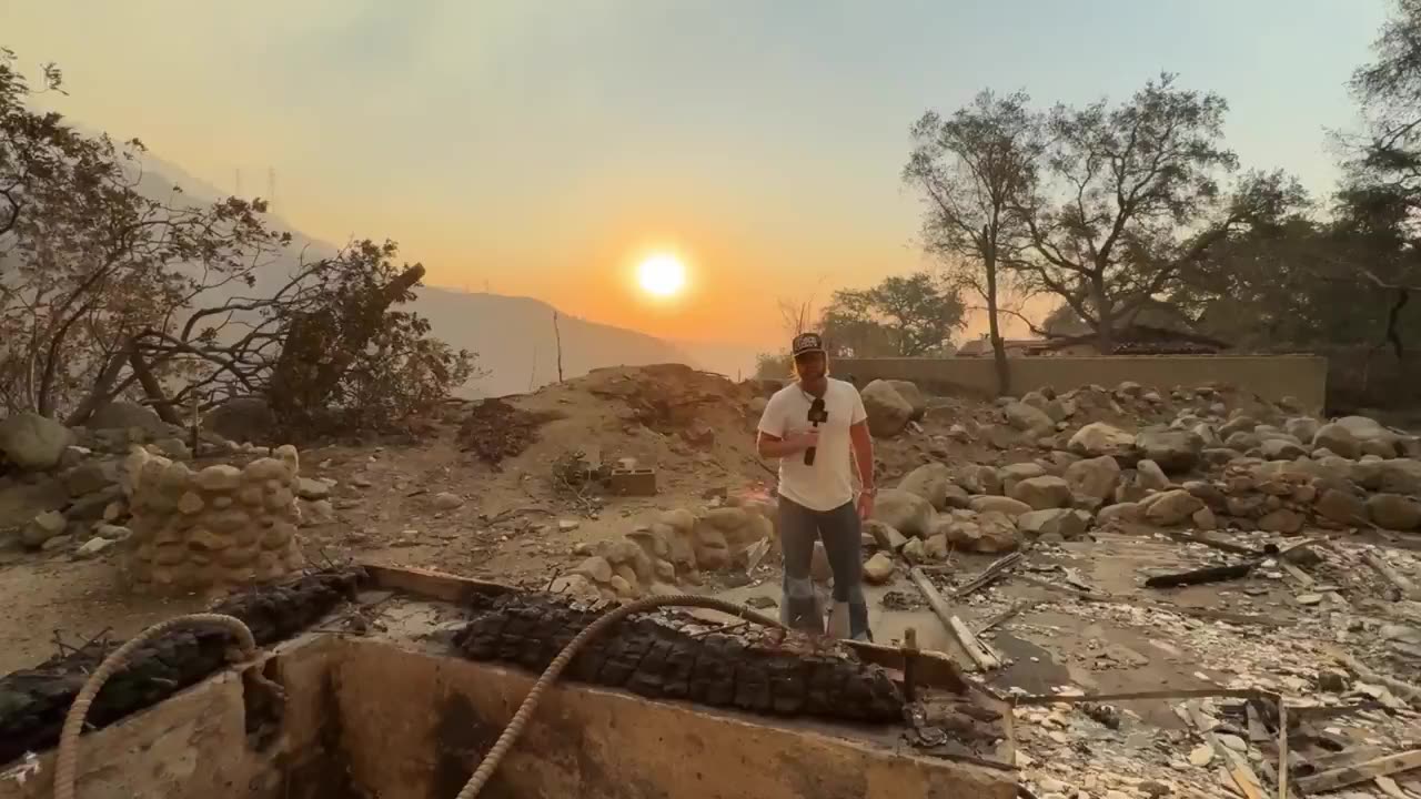 California fires. Matt saves peacock. follow @slave_2_liberty on X