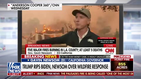 ‘INCOMPETENT’: Trump hits Newsom for handling of catastrophic wildfires