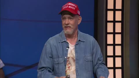 This is vile - TOM HANKS, MAGA HAT