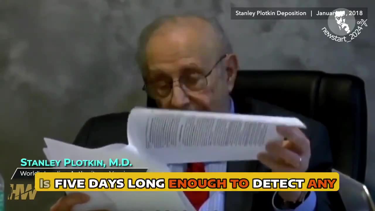 The Dark Truth of Vaccine Trials: Stanley Plotkin Admits Critical Failures in Safety Testing