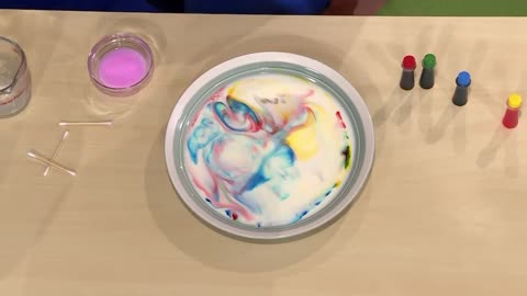 Kids experiments with colors