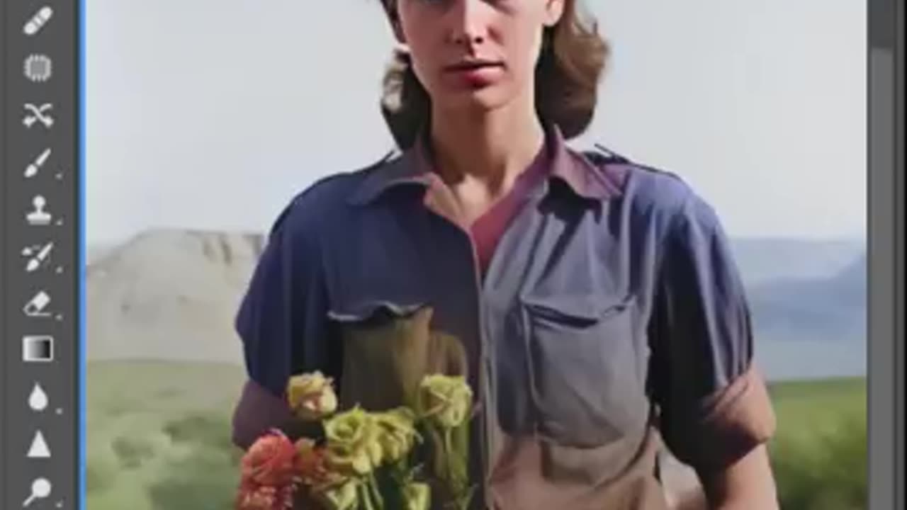 One Click Old to New Restoration Photo #Photorestoration #Shorts @photoshopMind