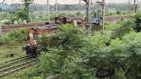 100 Years Old Railway Engine