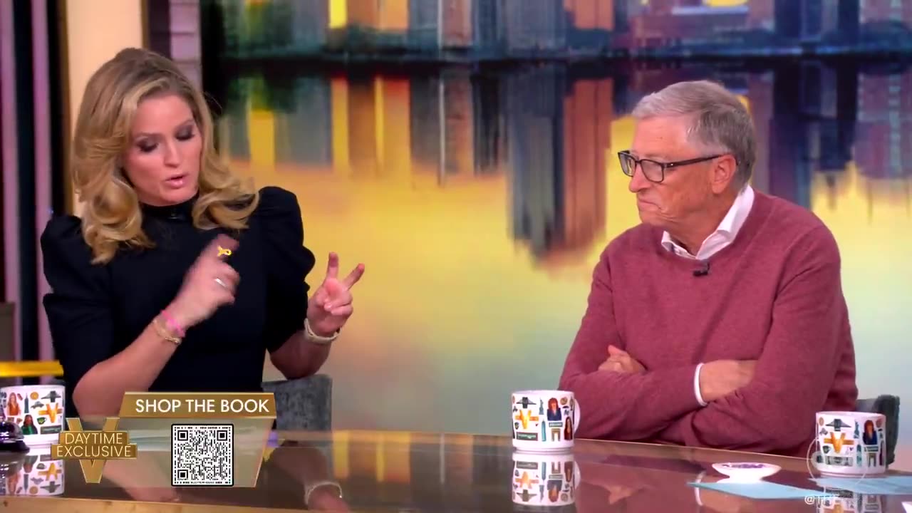 Bill Gates mentions on The View that he is concerned with the USAID situation.