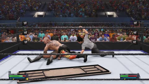 WWE 2K24 - Batista Vs Eddie Guerrero FALLS COUNT ANYWHERE MATCH (PS5)