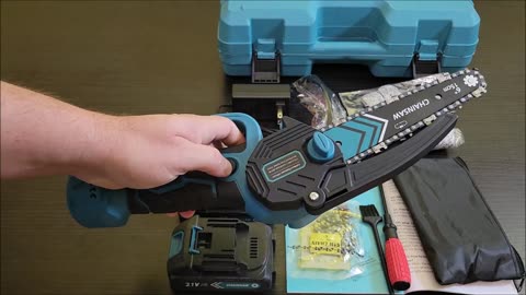 This Mini Cordless Chainsaw is Your New Go-To Tool!