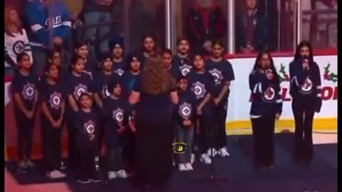 Canadians need to boo their own National anthem when it’s sung in Punjabi.