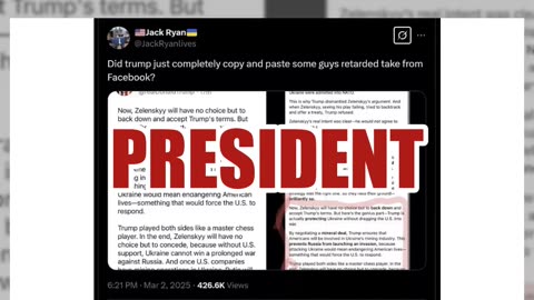 Fact Check: Trump Did NOT Just Copy and Paste A Guy's Facebook Zelenskyy Post -- He Gave Credit