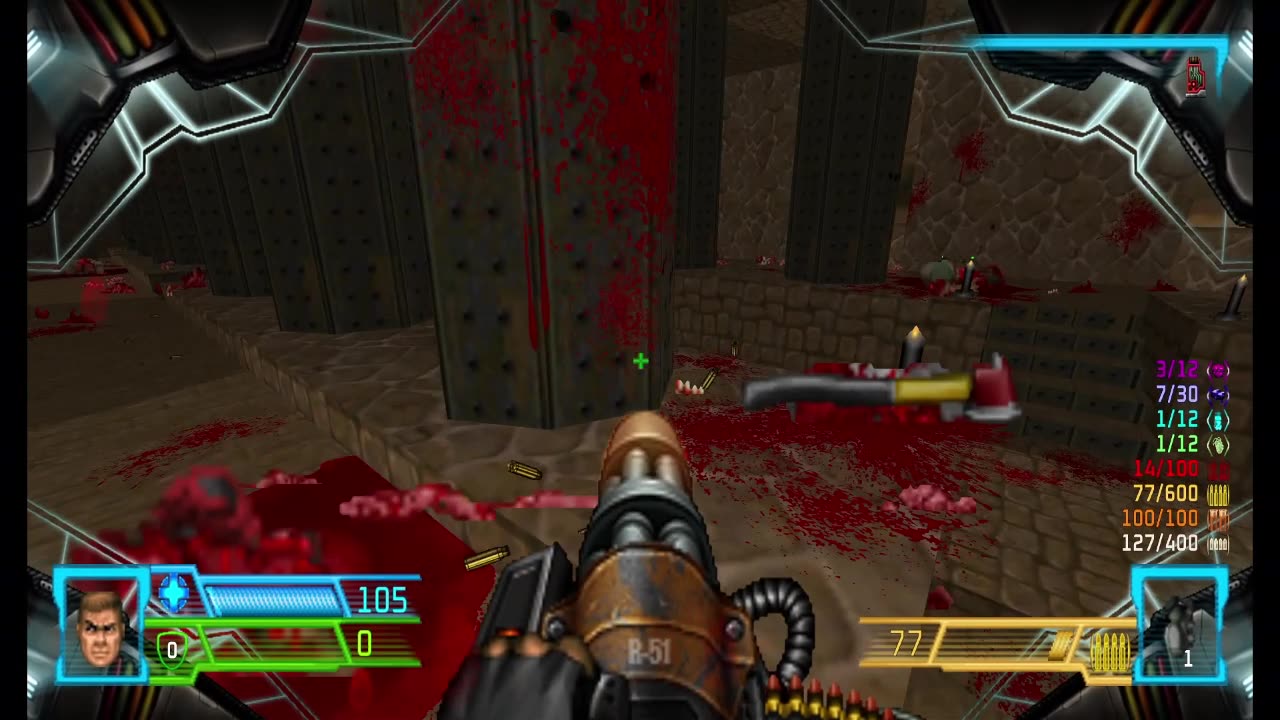 Project Brutality - Doom II Master Levels - Ultra Violence - Paradox - 100% completion