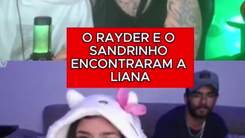 O RAYDER E O SANDRINHO ENCONTRARAM A LIANA