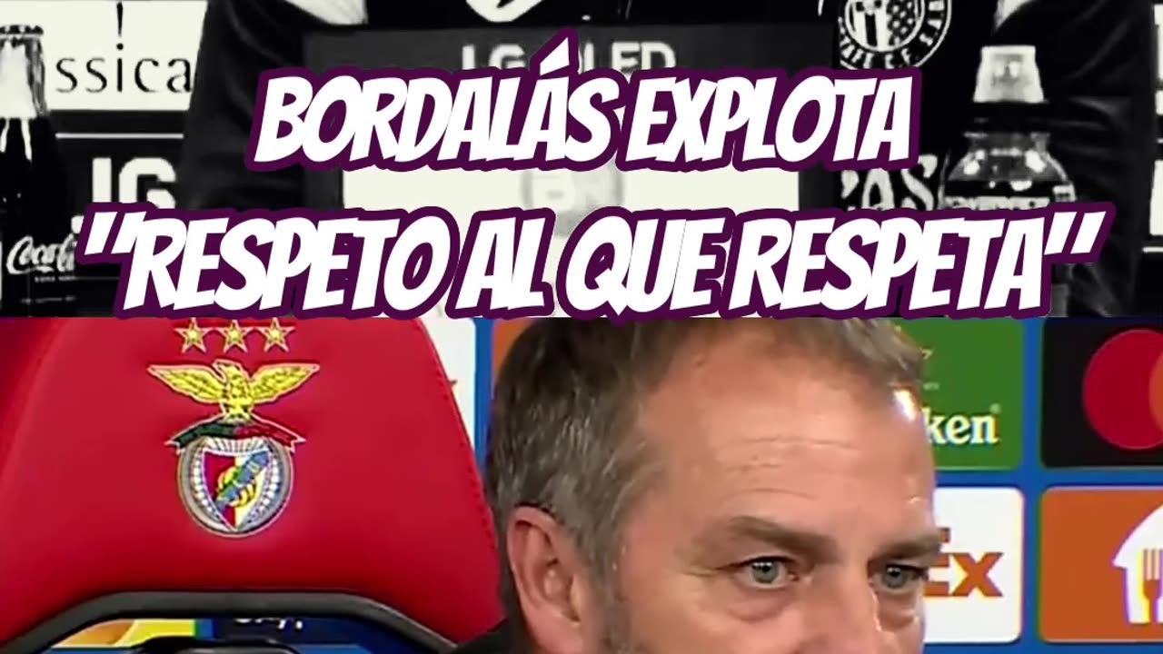 🔥 BORDALÁS RESPONDE CON TODO: 'SER SEÑOR CUANDO PIERDES ES LO DIFÍCIL' 💥⚽