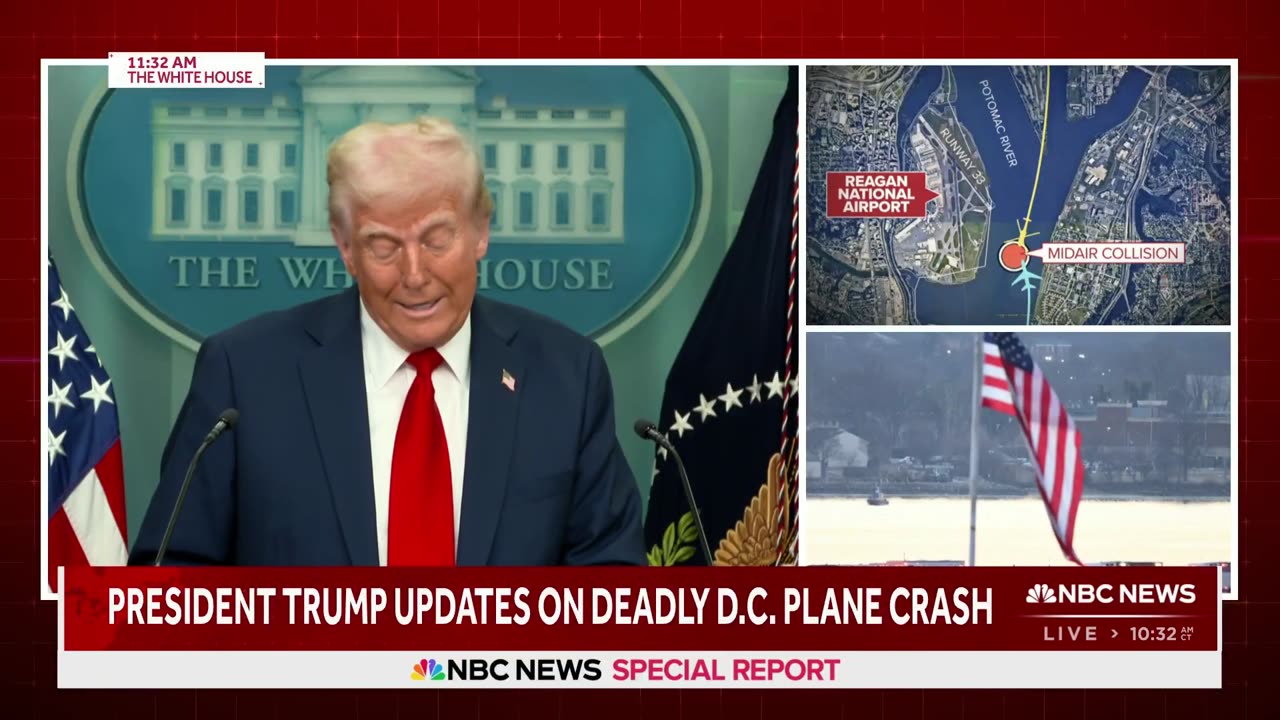 TRUMP rails against DEI after D.C. AVIATION DISASTER!