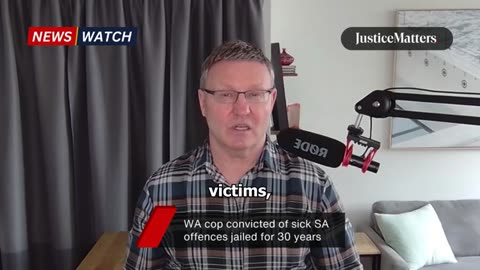 WA cop convicted of sick SA offences jailed for 30 years.