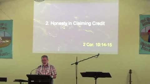 1046 2 Cor.10.12-18 Paul’s Apostolic Authority Pt.2