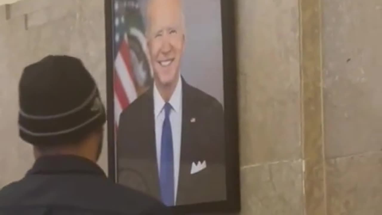 Biden portraits are coming down!