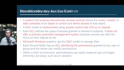 159 - Domain 5 - 54 Access Control Models