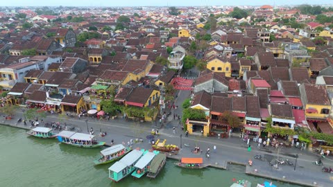 Hội An Vietnam flycam view