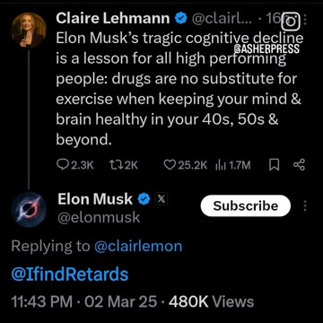 Elon Derangement Syndrome