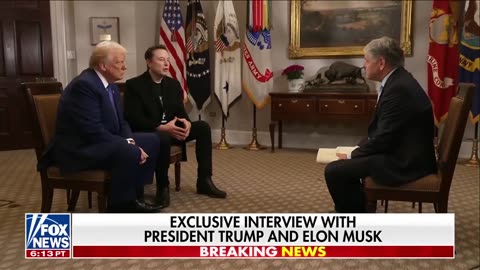 Trump and Musk interview