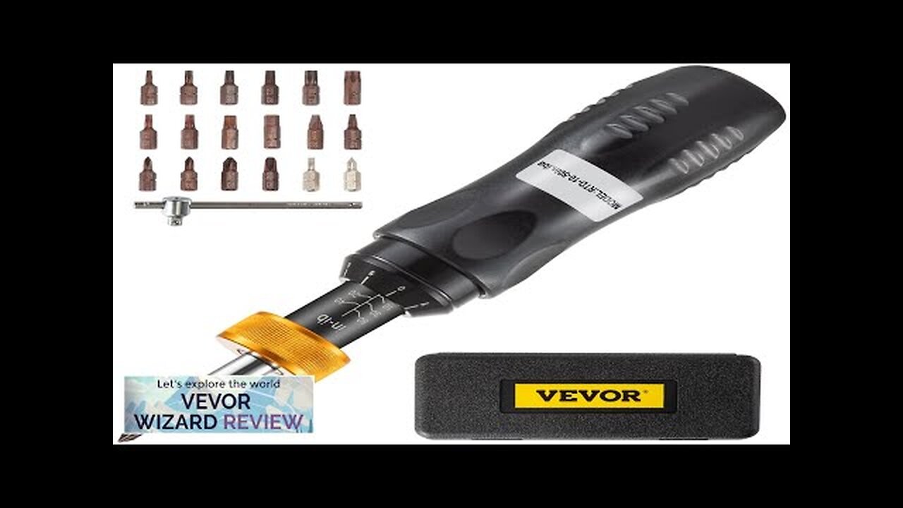 VEVOR Optics Torque Wrench Mounting Kit Handheld Torque Limiting Screwdriver 10-50 Review