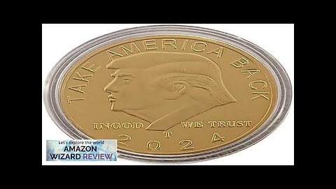 1Pcs Donald Trump Coin Take America Back TAB Challenge Coin President Trump Review