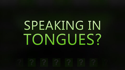 Pastor John MacArthur | Speaking in tongues. #giftsofthespirit