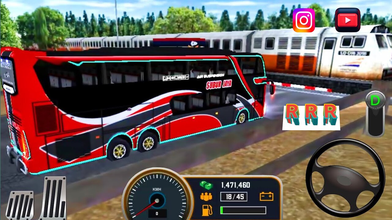 Bus drawing simulator games 3D Android gameplay