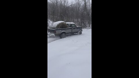 2WD OBS FORD IN SNOW