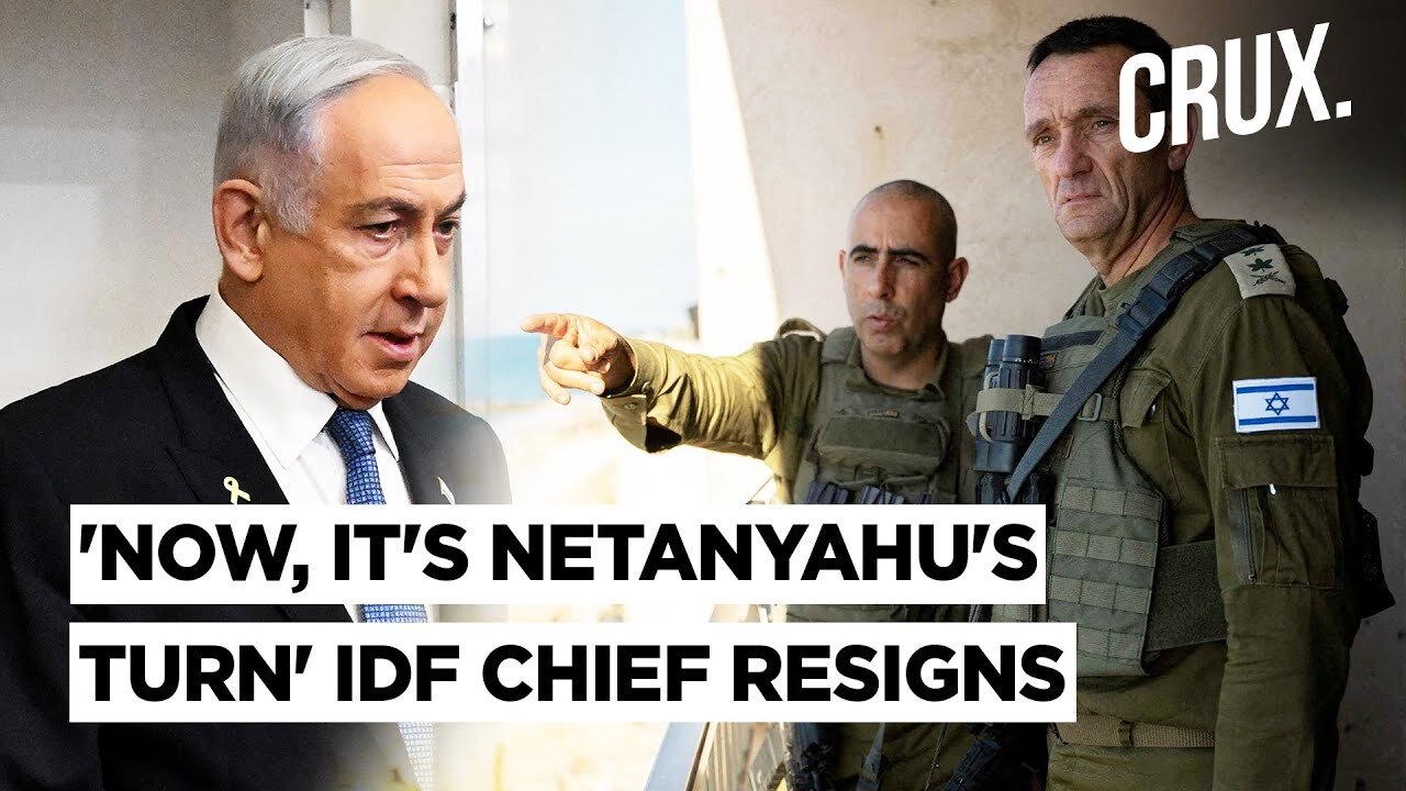 Israeli Army Chief Resigns, Opposition Asks Netanyahu to 'Follow Lead', Hamas To Free Four Hostages