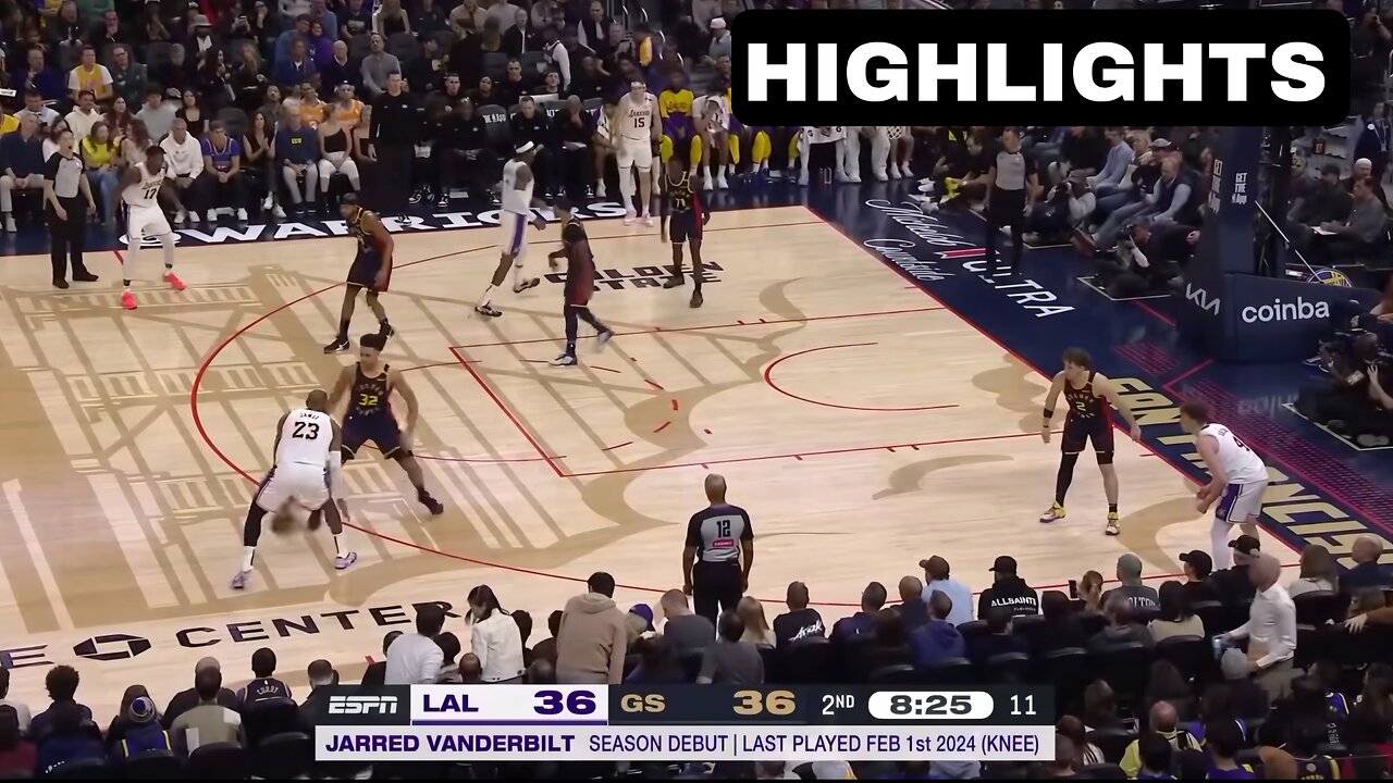 LAKERS at WARRIORS | FULL GAME HIGHLIGHTS | January 26, 2025