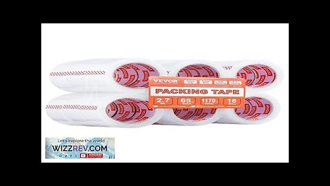 Clear Packing Tape 18 Rolls 65 Yards Heavy Duty Clear Packing Tapes Review