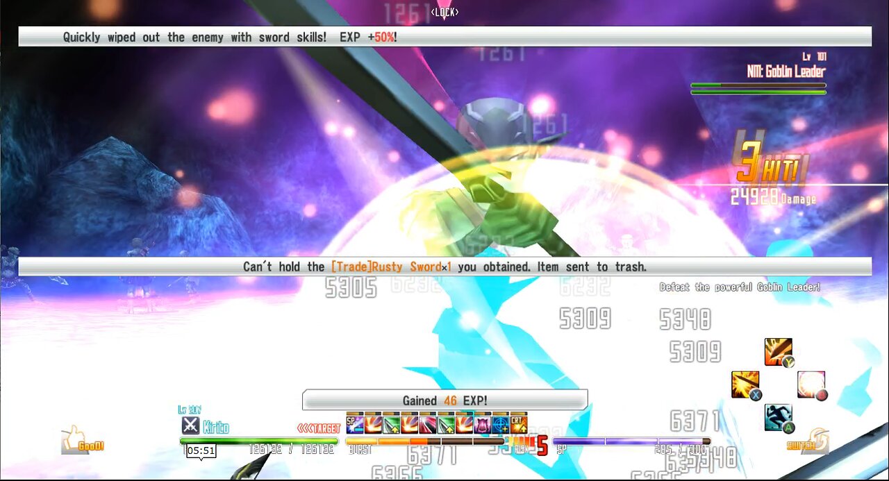SAO RE HF ソードアート・オンライン -ホロウ・フラグメント- PC NG+ FPV No SSs Run Part 006 Floor 77 Exploration End Plus NPC Helps Camilla and Leo