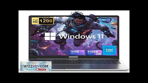 ACEMAGIC Laptop Computer 16-inch IPS with Intel N97 16GB DDR4 512GB M.2 Review